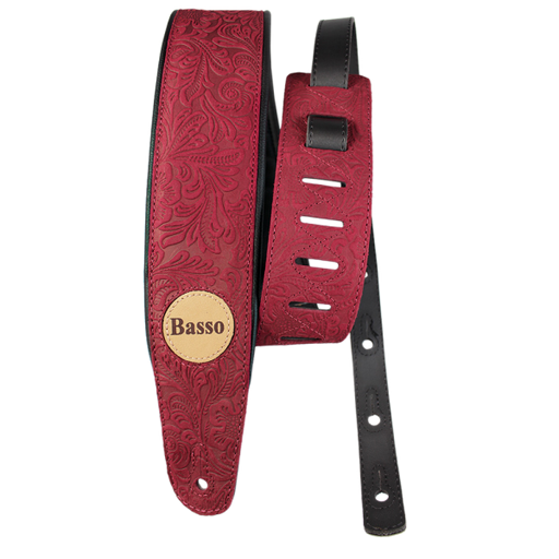 [VTSL53] COURROIE CUIR BASSO POUR GUITARE ET BASSE