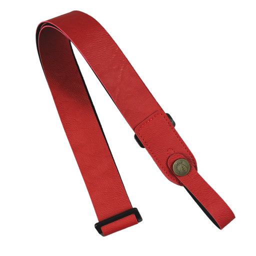 [UKECO04] SANGLE UKULELE BASSO rouge vegan