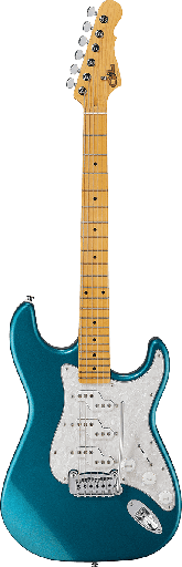 [TCOM-EMB-M] GUITARE ELECTRIQUE G&L TRIBUTE COMANCHEEMERALD BLUE TOUCHE ERABLE