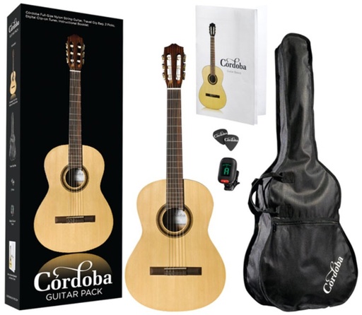 [CP100] PACK GUITARE CLASSIQUE CORDOBA