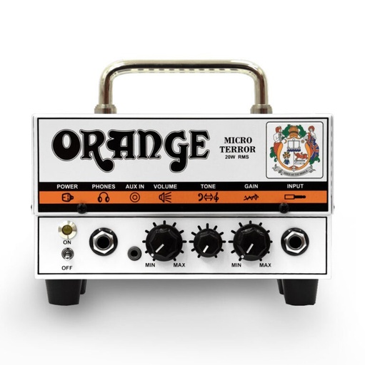 [MICRO TERROR] TETE D'AMPLI ORANGE MICRO TERROR