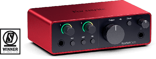 [RFO SCARLETT4-SOLO] FOCUSRITE SCARLETT 4 SOLO 