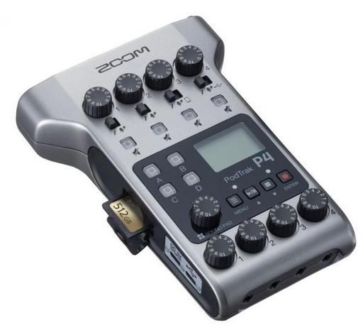 [P4] ENREGISTREUR ZOOM PODTRACK P4