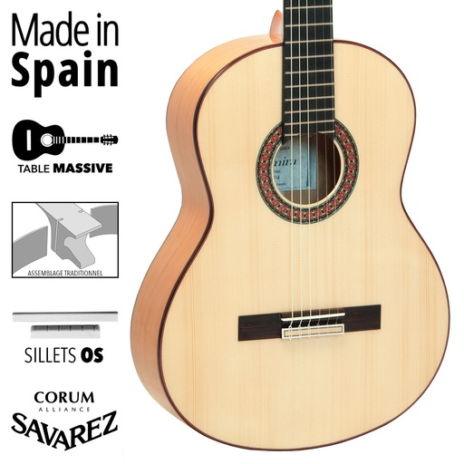 [F4] GUITARE FLAMENCA ADMIRA F4